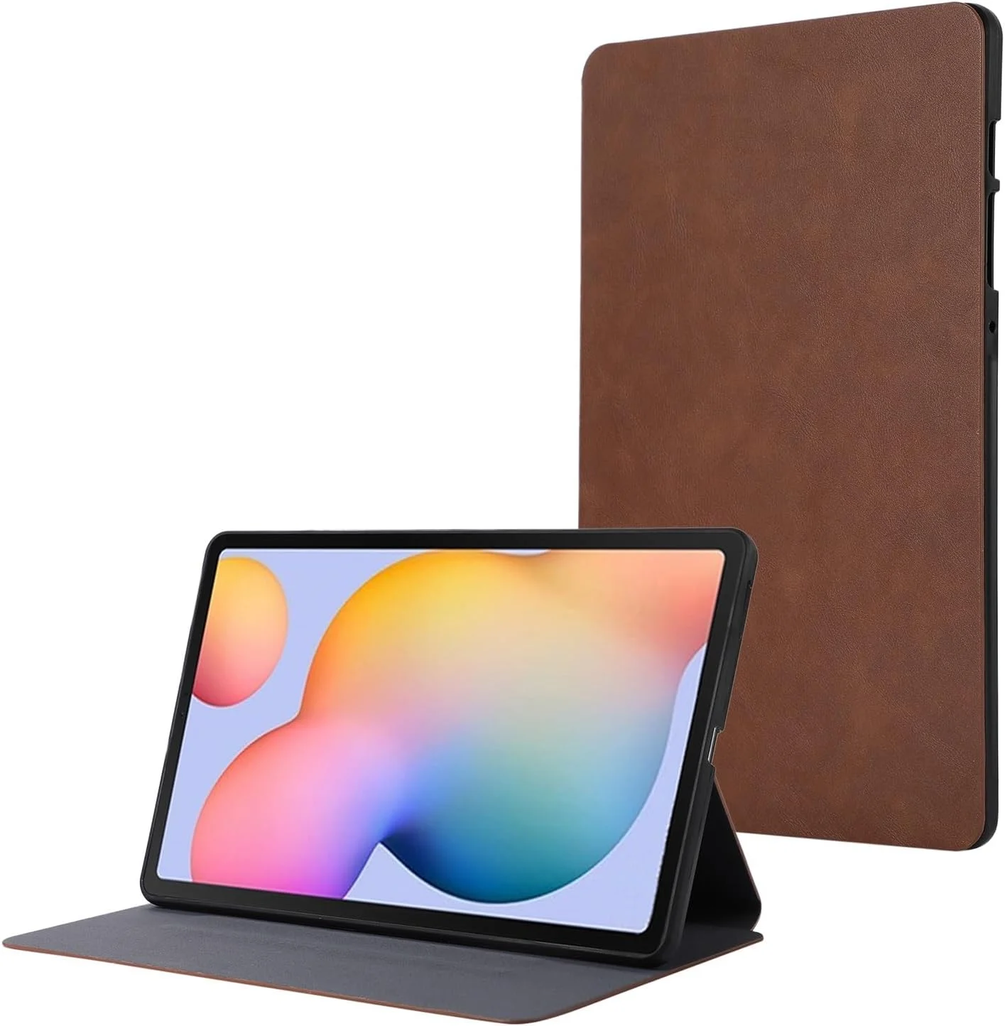 کیف تبلت مسافرتی سازگار با تبلت سامسونگ گلکسی تب A7 Lite 8.7 اینچ T220/T225 مدل 2021، تاشو با زوایای دید چندگانه، کیف محافظ تاشو، روکش کیف