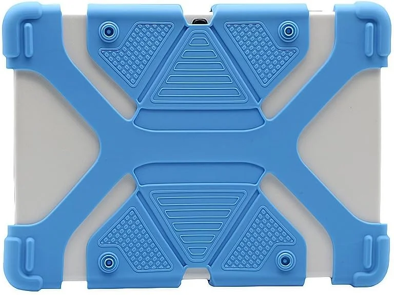 کاور تبلت یونیورسال 9.7-12 اینچی CHIN FAI، کاور سیلیکونی ضد ضربه کودکانه با استند برای آیپد پرو 9.7 اینچ/ سامسونگ گلکسی تب 2 10.1/ اپل آیپد ایر و غیره