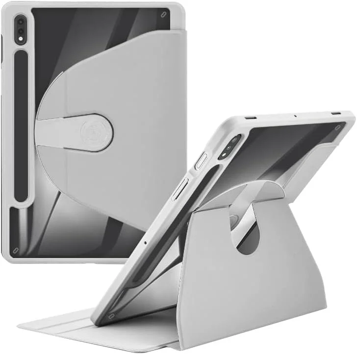 Travel on Tablet Case Compatible with Samsung Galaxy Tab S8 Ultra 14.6 Inch (SM-X900/X906), 360° Rotating Stand Compatible with Smart Tablet, Hard PC Back Cover, Hard Case with