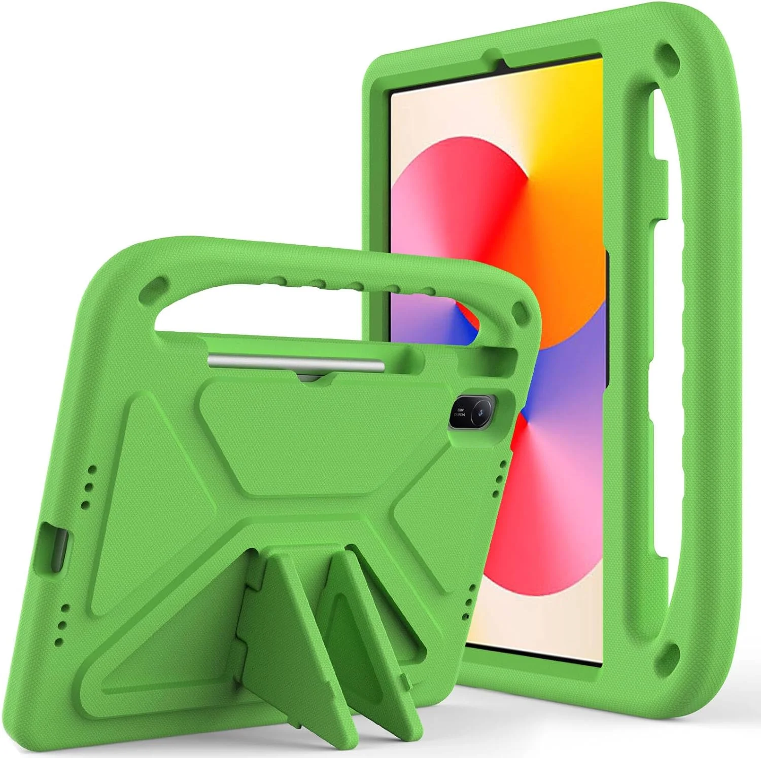 Case For Huawei MatePad SE 11 inch 2024 Tablet Case for Kids Friendly Lightweight Shockproof Cover with Handle Stand Tablet, Green Case For Huawei MatePad SE 11 inch 2024 Tablet Case for Kids Friendly Lightweight Shockproof Cover with Handle Stand Tablet, Green