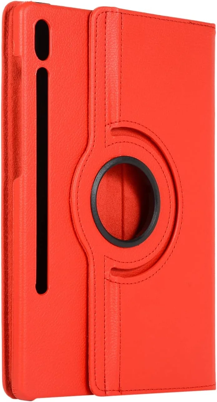 کیف تیان تا برای گلکسی تب S7 2020، با پایه تاشو چرخان 360 درجه، جلد محافظ چرمی PU باریک و هوشمند برای تبلت سامسونگ گلکسی تب S7 2020 11 اینچی - قرمز کیف تیان تا برای گلکسی تب S7 2020، با پایه تاشو چرخان 360 درجه، جلد محافظ چرمی PU باریک و هوشمند برای تبلت سامسونگ گلکسی تب S7 2020 11 اینچی - قرمز