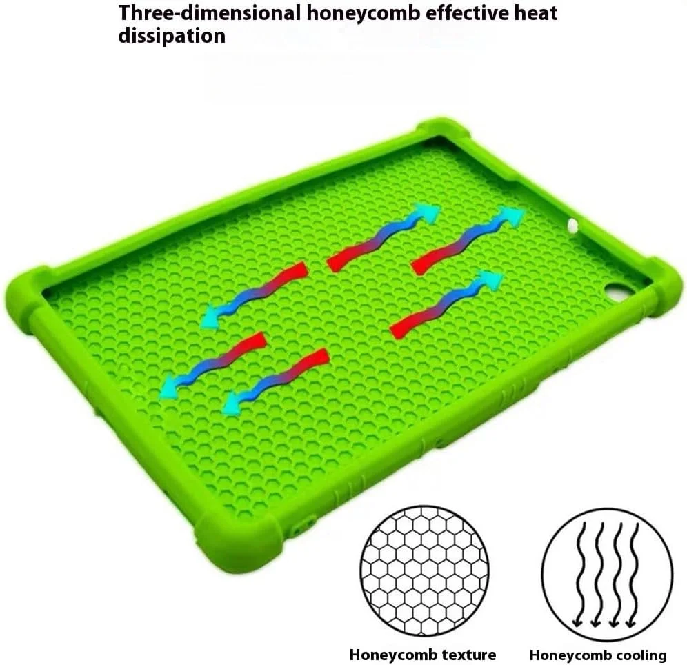 کاور تبلت Gruattreay برای Samsung Galaxy Tab S11 11 اینچ (SM-X730/X736B)، کاور استند قابل تنظیم سیلیکونی نرم و مناسب کودکان برای Galaxy Tab S11 (مشکی)