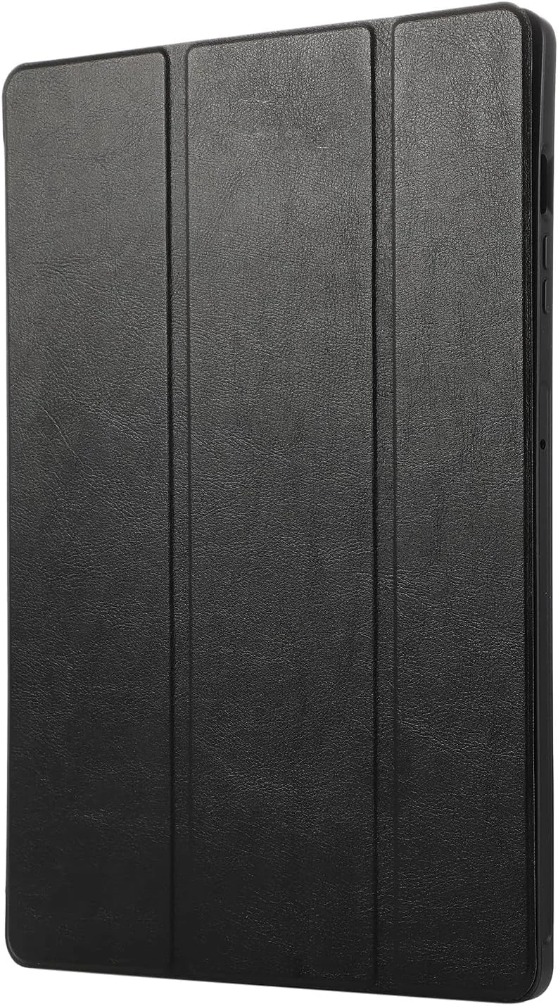 کیف تبلت مسافرتی سازگار با Samsung Galaxy Tab S9 Plus 12.4 اینچ 2023 / کیف Galaxy Tab S9 FE Plus با نگهدارنده قلم، کیف هوشمند با پایه سه دری و پشت TPU نرم