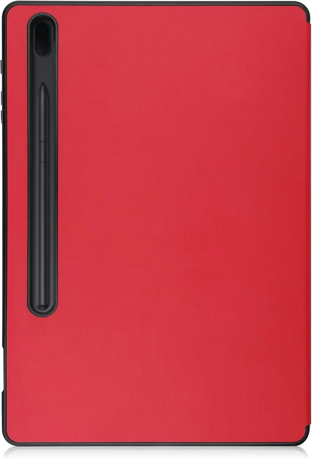 کیف تبلت مناسب برای Samsung Galaxy Tab S8 Plus 12.4 (SM-X800, SM-X806)/S7 Plus 12.4 اینچ/تبلت S7 Fe، بدنه پشتی TPU، پشتیبانی از تبلت سازگار با کیف هوشمند