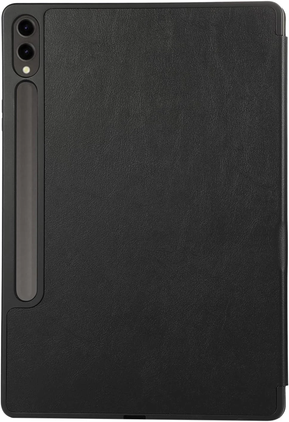 کیف تبلت مسافرتی سازگار با Samsung Galaxy Tab S9 Plus 12.4 اینچ 2023 / کیف Galaxy Tab S9 FE Plus با نگهدارنده قلم، کیف هوشمند با پایه سه دری و پشت TPU نرم