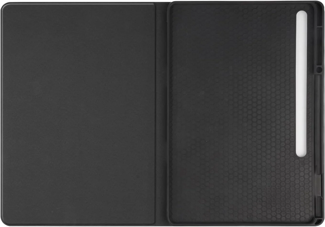 کیف تبلت مسافرتی سازگار با Samsung Galaxy Tab S8 Plus 12.4 (SM-X800, SM-X806)/S7 Plus 12.4" /S7 Fe، جلد چرمی ممتاز PU سازگار با نیمکت های چرمی، قاب بیدار/خواب