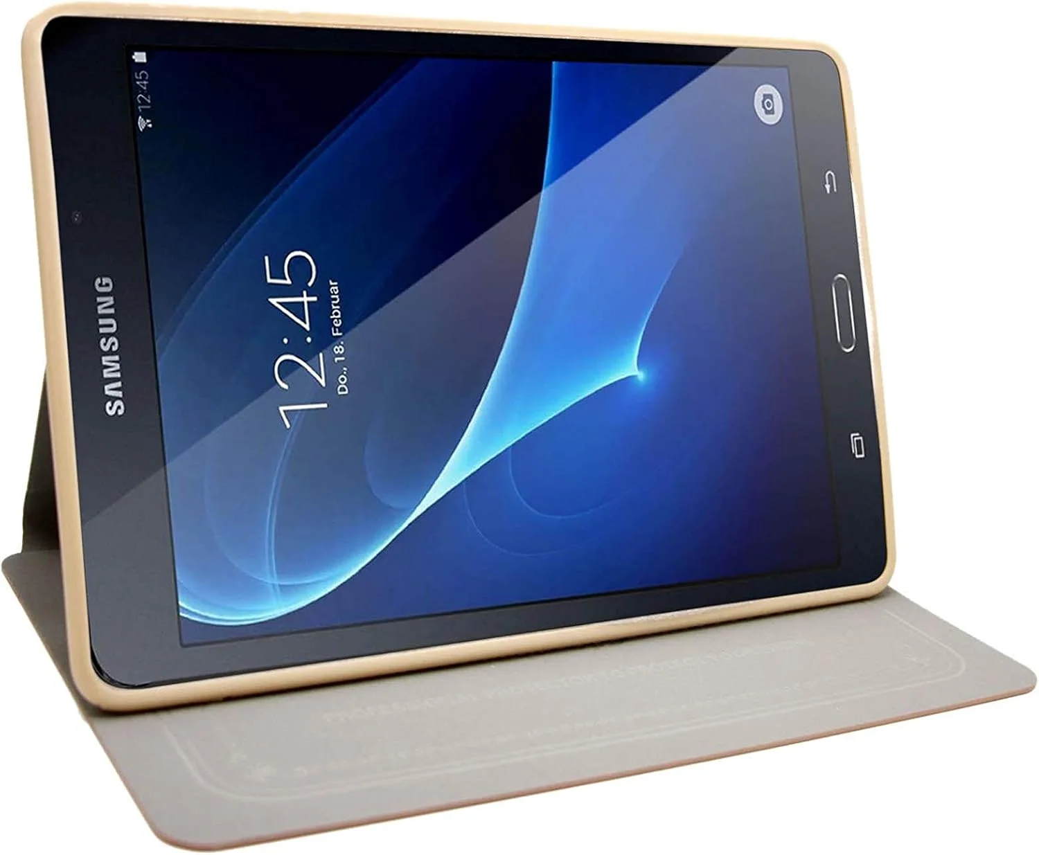 MFiT Flip Case/Cover for T550-T555 Samsung Galaxy Tab A 9.7 - Gold