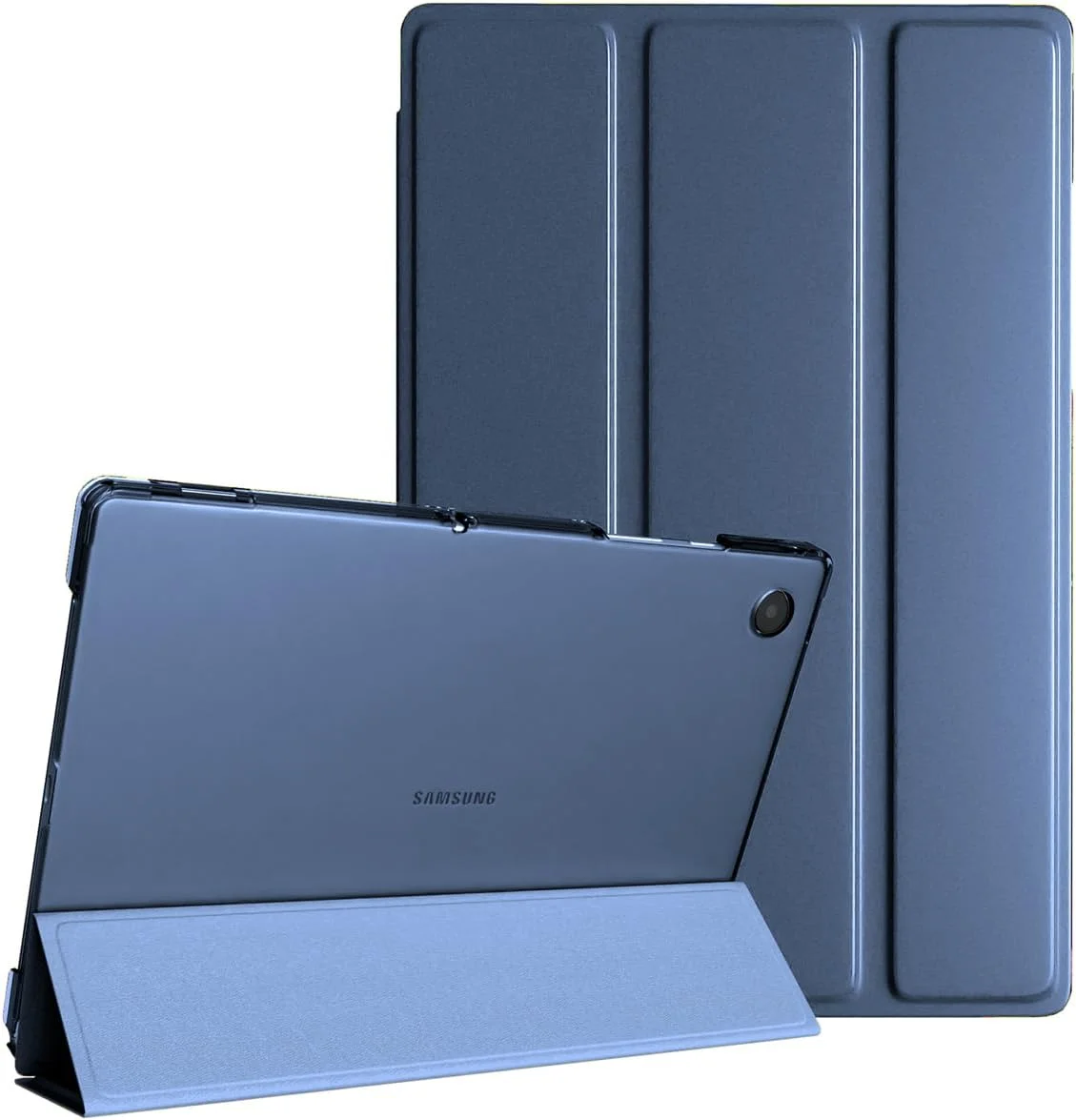 کیف تبلت اسپاتکس برای تبلت سامسونگ Tab A8 10.5 اینچ (2021) مدل SM-X200 SM-X205، کاور هوشمند با قابلیت خواب/بیدار شدن مغناطیسی برای گلکسی تب A8 10.5 (آبی)