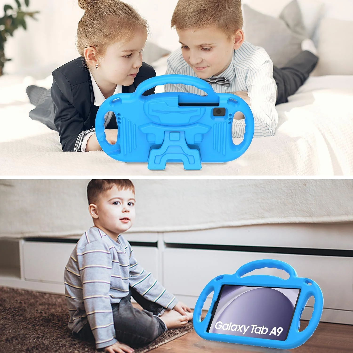 کیف تبلت سامسونگ گلکسی تب A7 لایت AVAWO مدل بچگانه همراه با بند شانه