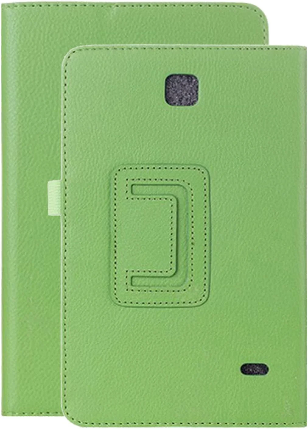 کاور چرمی باریک و هوشمند تاشو Chstls با قابلیت بیدار شدن/به خواب رفتن خودکار مناسب برای تبلت سامسونگ گلکسی تب A 10.5 اینچ (2018) مدل SM-T590 SM-T595 SM-T597 - سبز