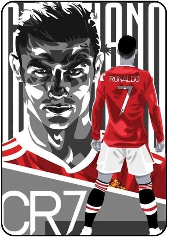 کاور محافظ چاپی کریستیانو رونالدو مدل AASAMTABS6LITEN248 مناسب برای تبلت سامسونگ گلکسی تب S6 Lite