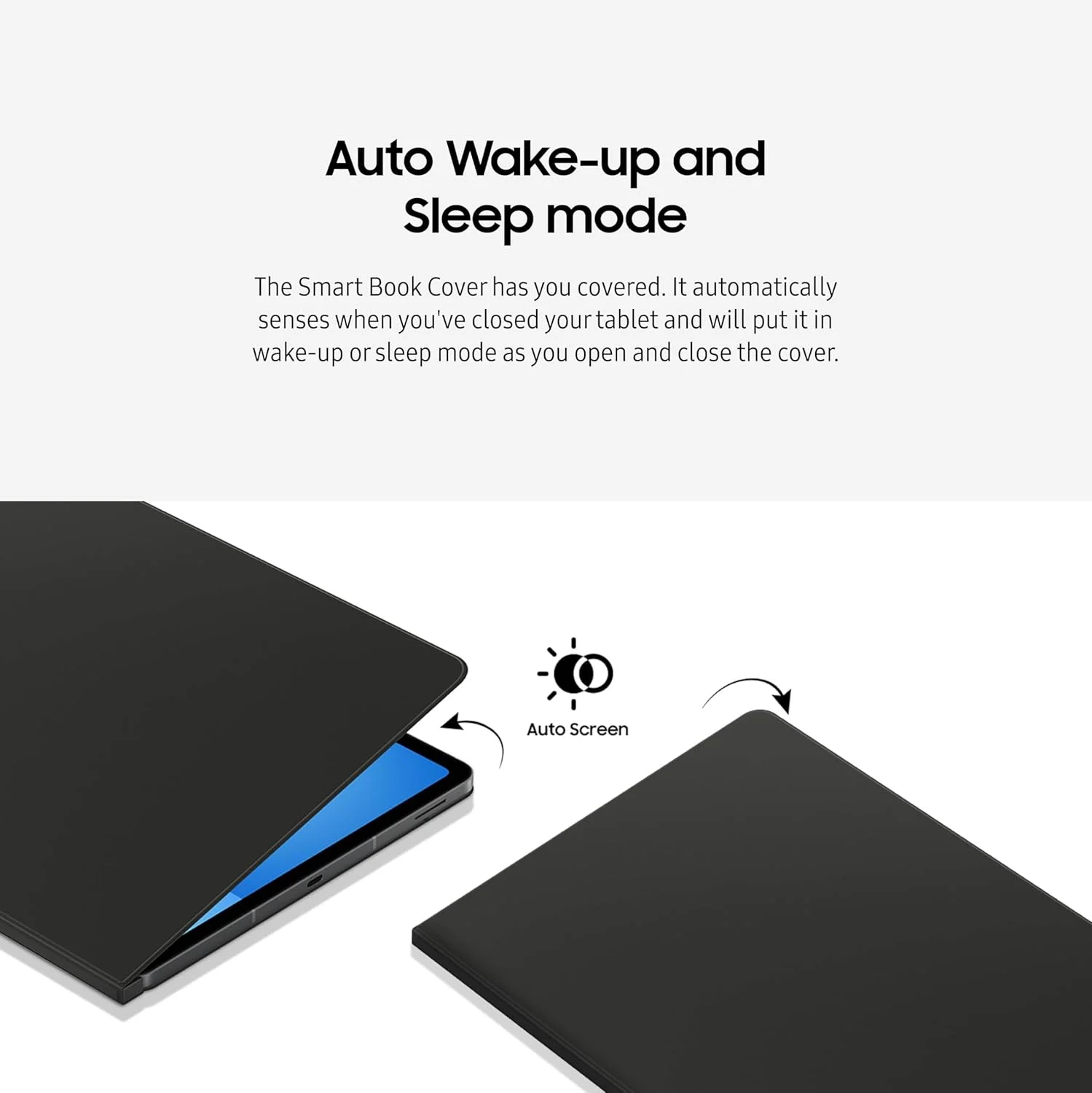 کاور هوشمند کتابی سامسونگ گلکسی تب S10 FE+ برای گلکسی تب S10 FE+، پلتفرم جداشدنی، تجربه ای مشابه کامپیوتر، اشتراک گذاری صفحه کلید بی سیم، مشکی