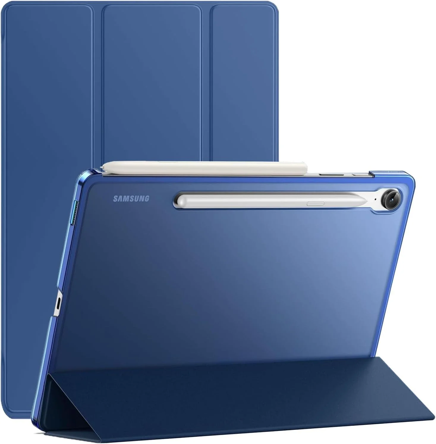 کیف تبلت اسپاتکس برای سامسونگ تب S9FE 10.9 اینچ (2023) کاور هوشمند با قابلیت خواب/بیداری مغناطیسی برای گلکسی تب S9FE 10.9 (آبی) کیف تبلت اسپاتکس برای سامسونگ تب S9FE 10.9 اینچ (2023) کاور هوشمند با قابلیت خواب/بیداری مغناطیسی برای گلکسی تب S9FE 10.9 (آبی)