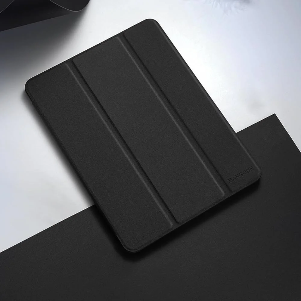 کاور مارگون برای تبلت سامسونگ گلکسی تب A7 لایت 8.7 اینچ 2021 (SM-T227/T225/T220)، مناسب برای گلکسی تب A7 نیست، کاور باریک سه تایی با پشت TPU نرم (مشکی، TAB A7 LITE)