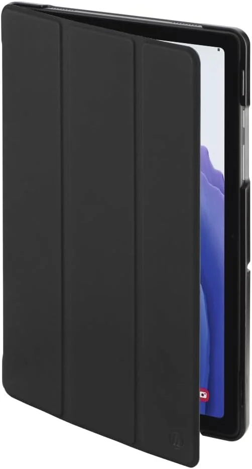 کیف محافظ تبلت هاما مناسب برای Samsung Galaxy Tab S7 FE/S7+ 31.5 cm 12.4 اینچ (کیف تاشو برای تبلت سامسونگ، کیف محافظ با عملکرد استند، پوشش مغناطیسی) مشکی
