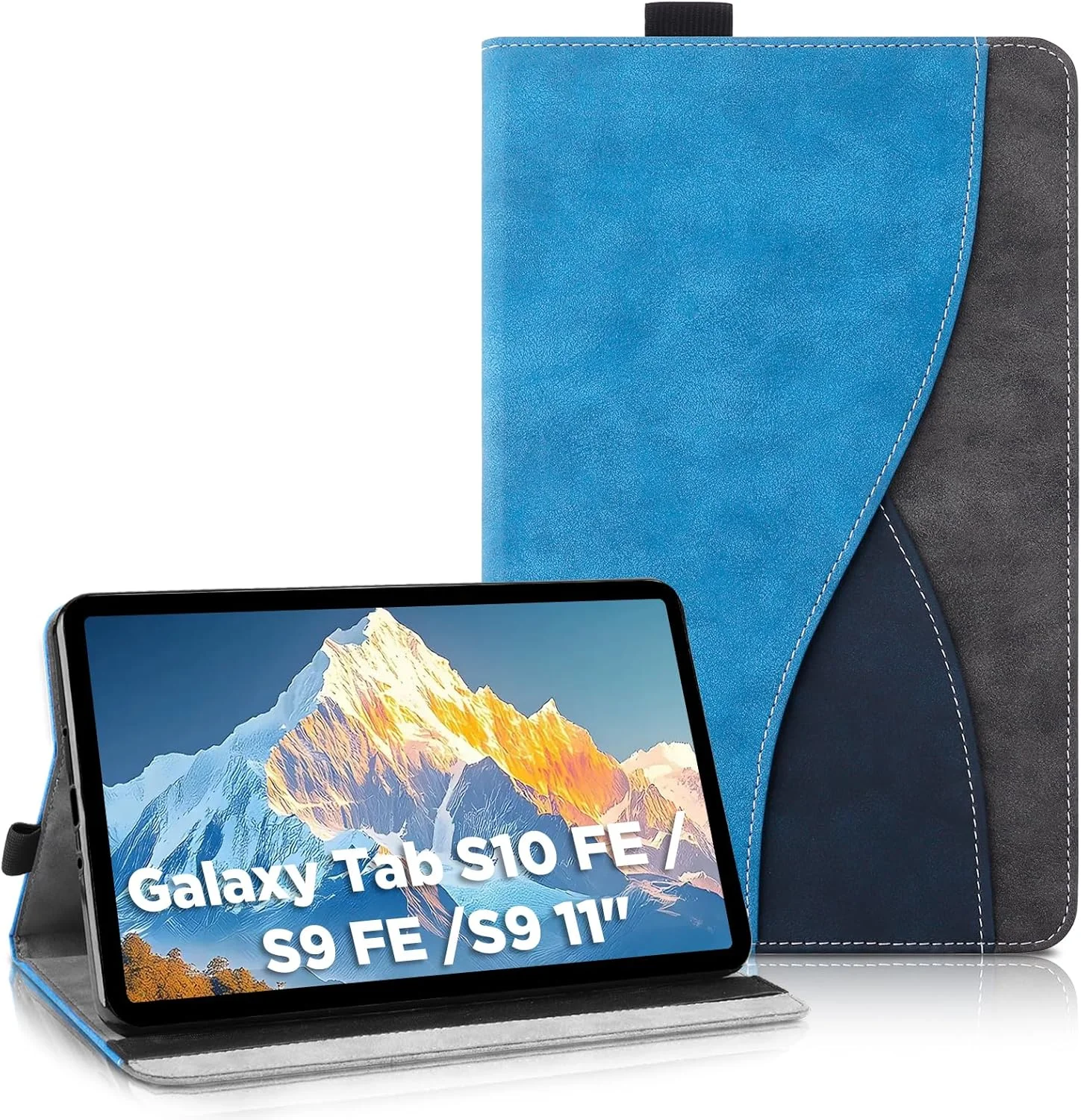 کیف AsWant برای تبلت سامسونگ گلکسی تب S10 Lite / S10 FE / S9 FE / S9 2025 11 اینچ - کاور محافظ چرمی PU با قابلیت استند و کیف پول (آبی) کیف AsWant برای تبلت سامسونگ گلکسی تب S10 Lite / S10 FE / S9 FE / S9 2025 11 اینچ - کاور محافظ چرمی PU با قابلیت استند و کیف پول (آبی)