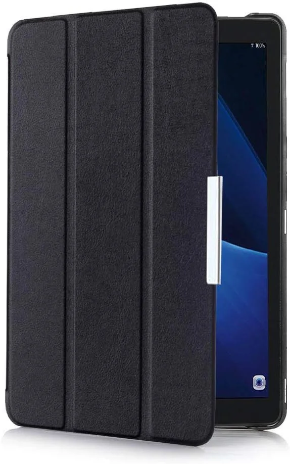 کاور تبلت سامسونگ گلکسی تب A6 10.1 Kuesn - مناسب برای تبلت گلکسی تب A 10.1 اینچ مدل SM-T580 T585 T587 BRAECN، سه لایه، ضد ضربه، مقاوم، ظاهر زیبا، جنس مرغوب (مشکی)