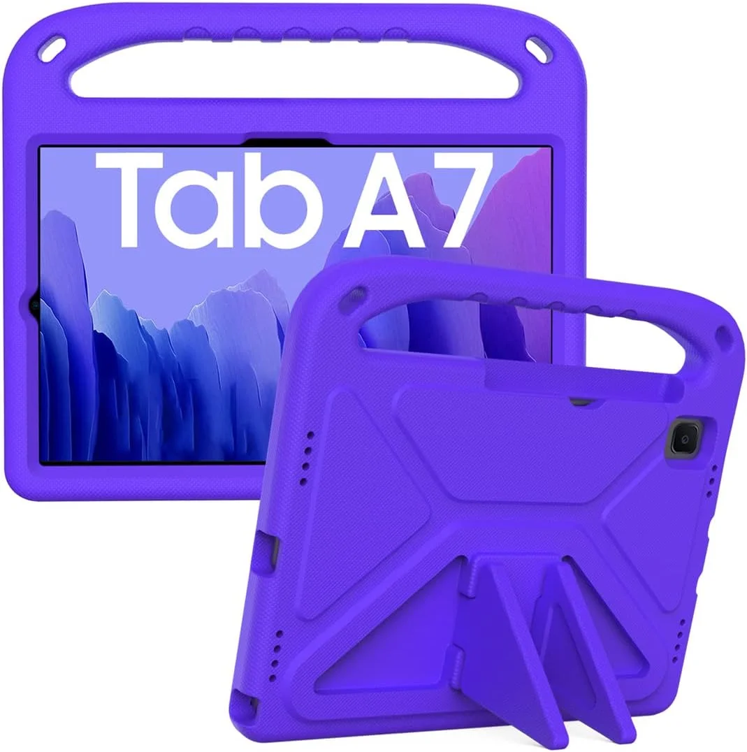 کیف تبلت کودکانه GOZOPO برای Samsung Galaxy Tab A7 10.4 (2020), -T500/T505/T507 10.4 اینچ، فوق العاده سبک، مقاوم در برابر ضربه با عملکرد استند - بنفش کیف تبلت کودکانه GOZOPO برای Samsung Galaxy Tab A7 10.4 (2020), -T500/T505/T507 10.4 اینچ، فوق العاده سبک، مقاوم در برابر ضربه با عملکرد استند - بنفش