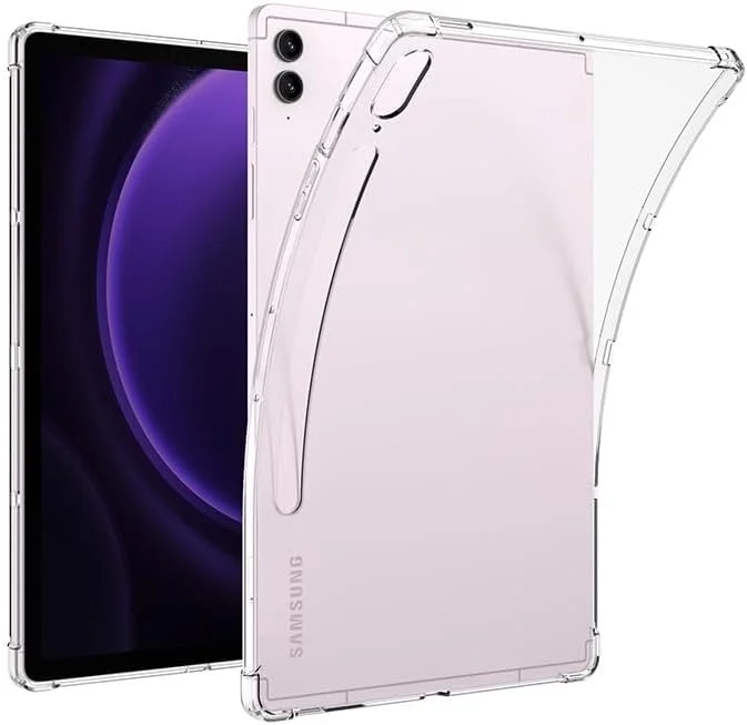 Gruattreay Clear Case for Samsung Galaxy Tab S10 Ultra (2024),Transparent Anti-fall Airbag Anti-yellowing Smart Tablet Soft Case,Durable TPU Protective Cover Gruattreay Clear Case for Samsung Galaxy Tab S10 Ultra (2024),Transparent Anti-fall Airbag Anti-yellowing Smart Tablet Soft Case,Durable TPU Protective Cover