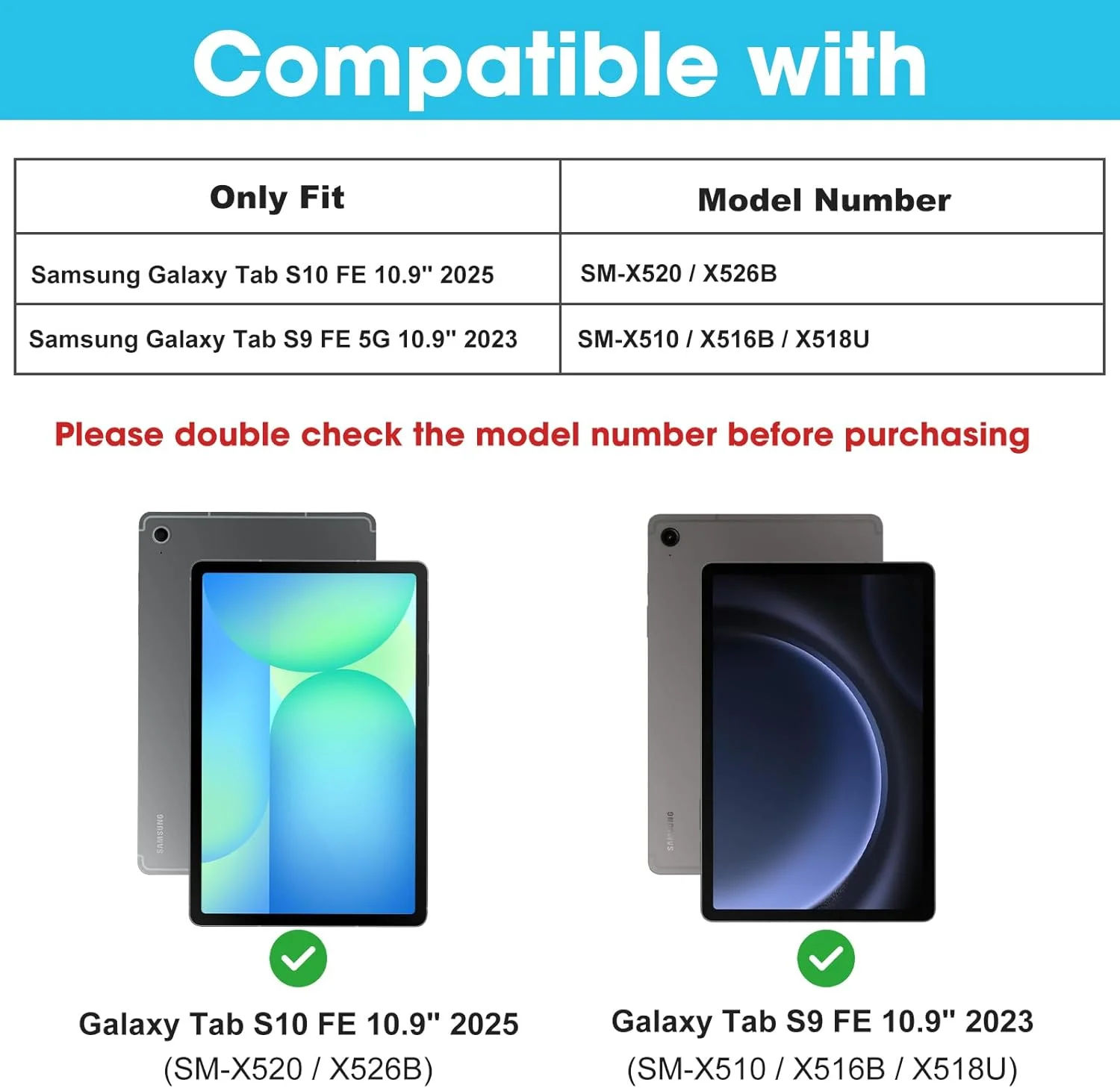 کاور هوشمند ProCase برای گلکسی تب S10 FE S9 5G/WiFi 10.9 اینچ 2025 2023 مدل SM-X520 X510 X516 X518، کاور محافظ تبلت باریک با قابلیت تاشوندگی سه گانه و پشتیبانی از شارژ قلم S Pen و حالت خواب/بیدار خودکار - مشکی