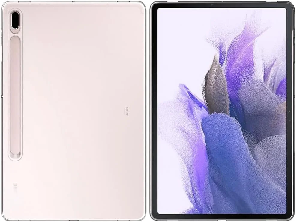 کاور شفاف Puxicu Galaxy Tab S8 Plus / S7 Fe، طراحی باریک و انعطاف پذیر از جنس TPU نرم، محافظ برای تبلت سامسونگ Galaxy Tab S8 Plus/ S7 FE/ S7 Plus 12.4 اینچ مدل های 2022/2021/2020، شفاف کاور شفاف Puxicu Galaxy Tab S8 Plus / S7 Fe، طراحی باریک و انعطاف پذیر از جنس TPU نرم، محافظ برای تبلت سامسونگ Galaxy Tab S8 Plus/ S7 FE/ S7 Plus 12.4 اینچ مدل های 2022/2021/2020، شفاف