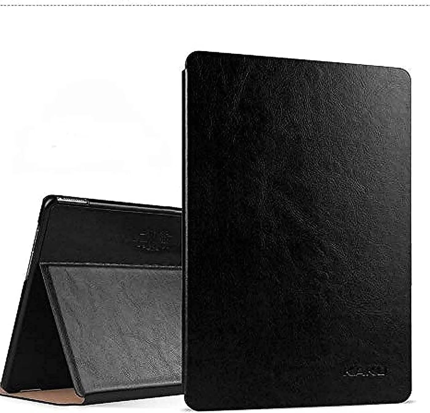 کاور تبلت سامسونگ گلکسی تب S9 / تب S9 FE / تب S10 11 اینچ، کاور تبلت، کاور محافظ ضربه گیر ممتاز، کاور چرمی تبلت با روکش پشتی TPU نرم، مناسب برای سامسونگ گلکسی تب S9 / تب S9 FE / تب S10 (مشکی)