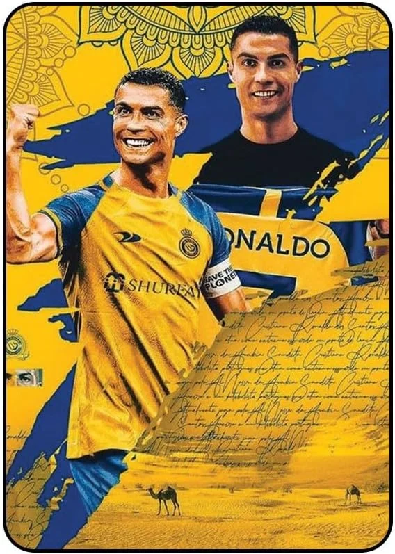 کاور محافظ چاپی کریستیانو رونالدو مدل AASAMTABA9P758 مناسب برای تبلت سامسونگ گلکسی تب A9 پلاس