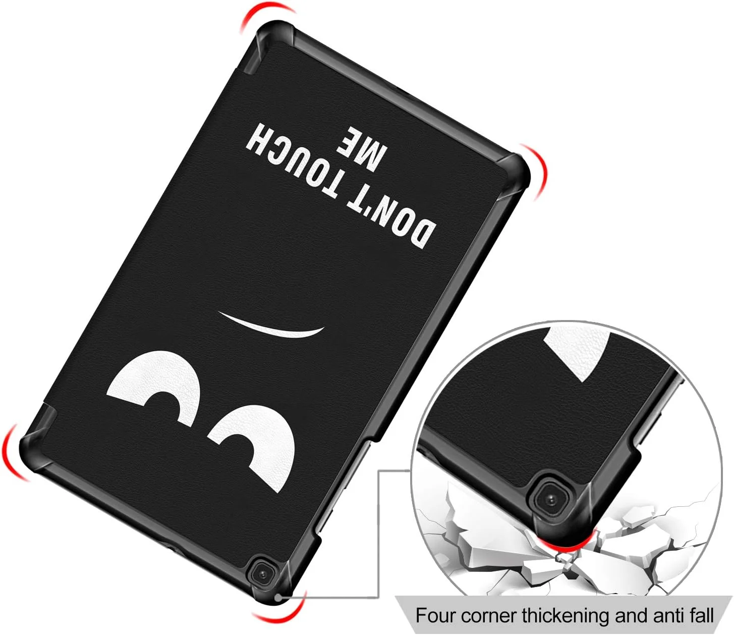 SKEIDO PU Leather Case For Samsung Galaxy Tab A 8.0 2019 SM-T290 T295 T297 Fold Stand Tablet Cover Funda For Samsung Tab A 8.0''