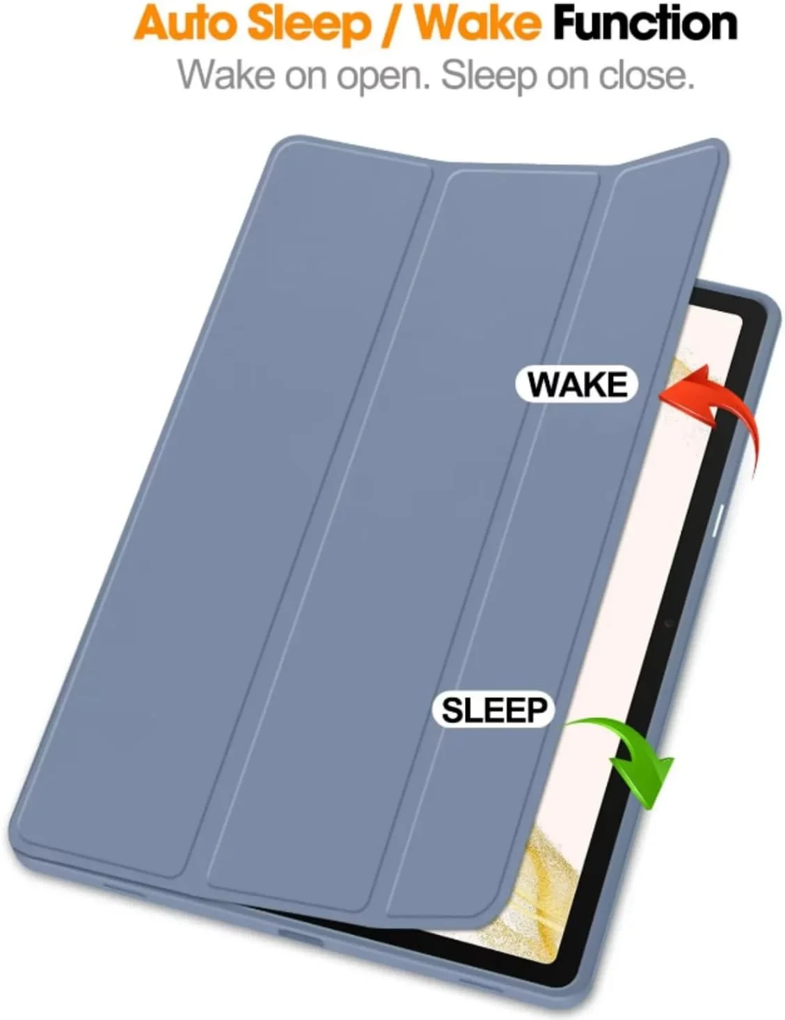 کیف تبلت SKEIDO TPU سازگار با تبلت سامسونگ گلکسی تب S9 پلاس، کاور محافظ ضد ضربه با استند قابل تنظیم و جای قلم برای سامسونگ 12.4 اینچ