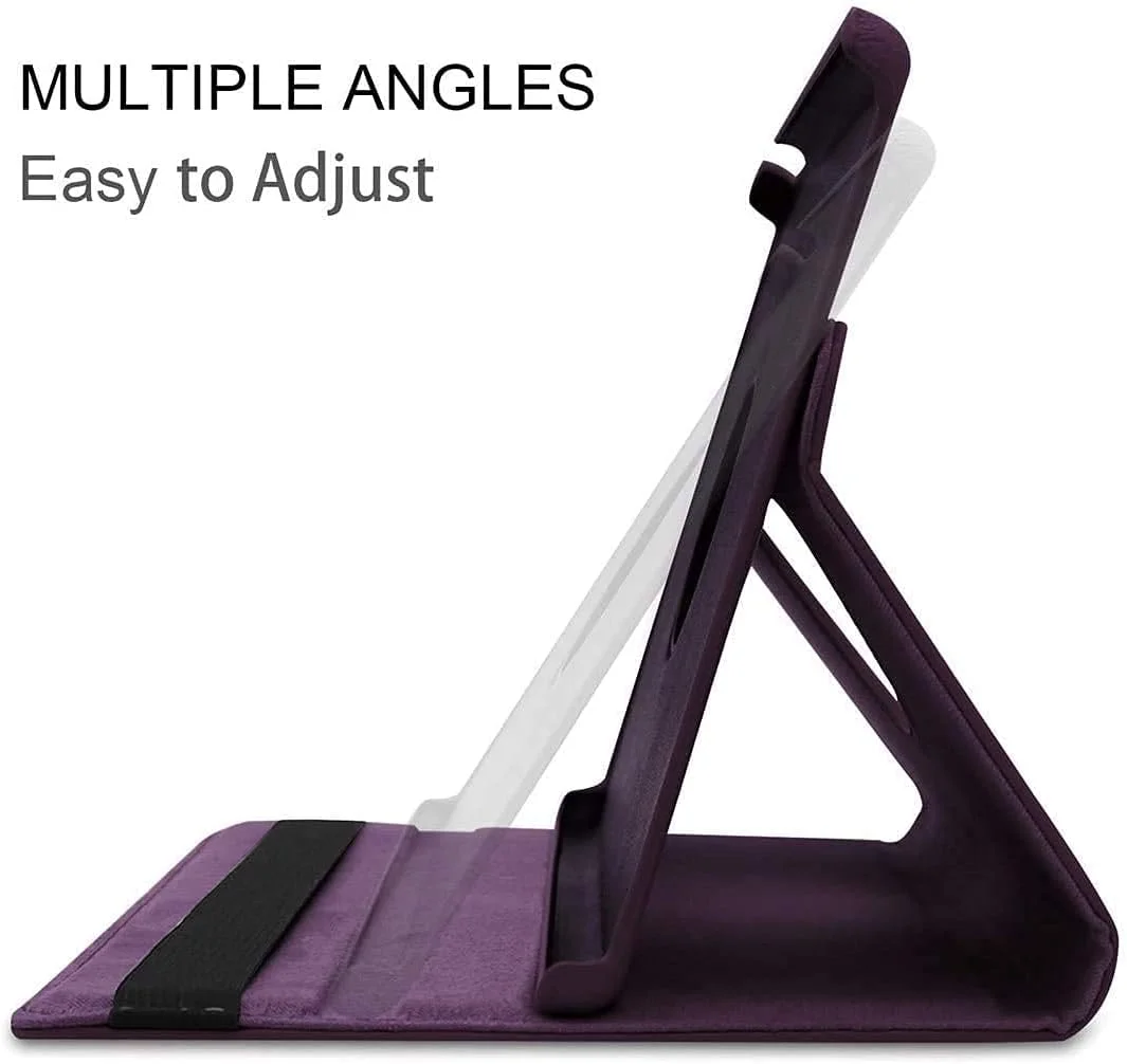 کاور چرمی چرخشی 360 درجه Muzz مناسب برای جدیدترین تبلت سامسونگ گلکسی تب A7 10.4 اینچ (مدل SM-T500/T505/T507) با قابلیت بیدار شدن/خواب خودکار