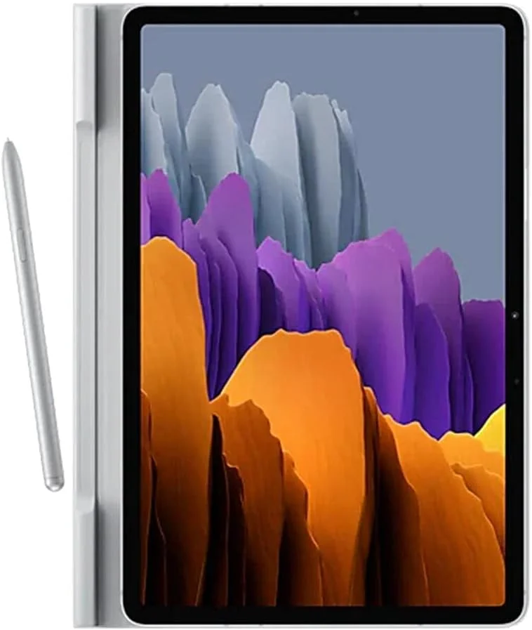 کاور کتابی رسمی سامسونگ گلکسی تب S7 و S8 با اندازه 11 اینچ - (خاکستری روشن)