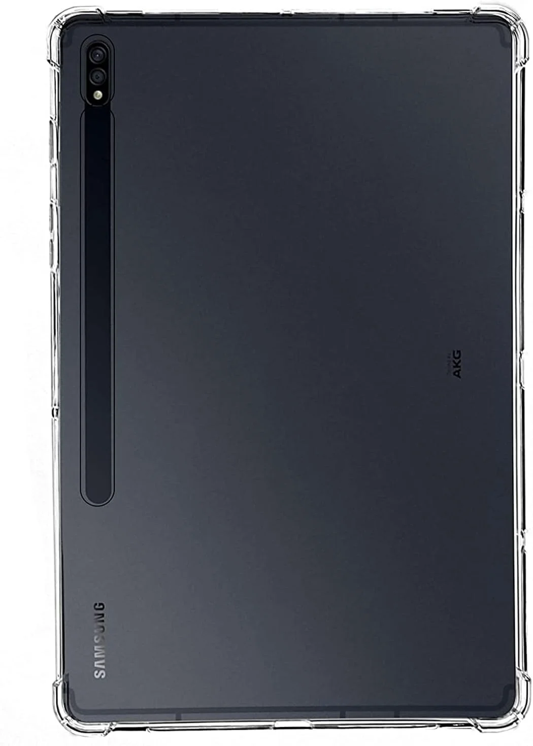 کاور شفاف نکست استور سازگار با تبلت سامسونگ گلکسی تب S7 FE 2021 / S7 Plus 2020 سایز 12.4 اینچ، کاور پشتی سیلیکونی ژله‌ای TPU ضد ضربه