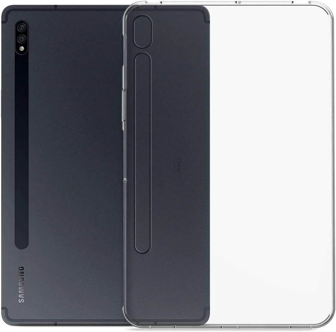 کاور شفاف مارگون برای تبلت سامسونگ گلکسی تب S7 با اندازه 11 اینچ مدل 2020، دارای گوشه‌های تقویت‌شده، ضربه‌گیر TPU و مقاوم در برابر ضربه (SM-T870/875)