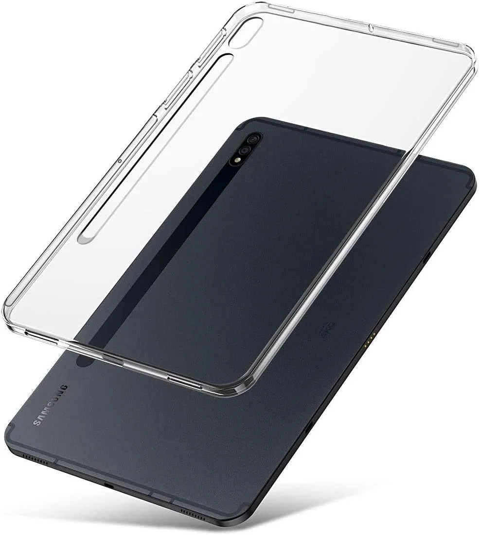 کاور شفاف مارگون برای تبلت سامسونگ گلکسی تب S7 با اندازه 11 اینچ مدل 2020، دارای گوشه‌های تقویت‌شده، ضربه‌گیر TPU و مقاوم در برابر ضربه (SM-T870/875)