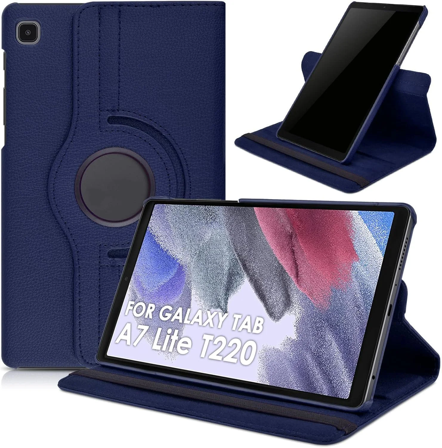 کاور چرخشی 360 درجه تبلت سامسونگ گلکسی تب A7 Lite سایز 8.7 اینچ مدل 2021 (SM-T220/T225/T227)