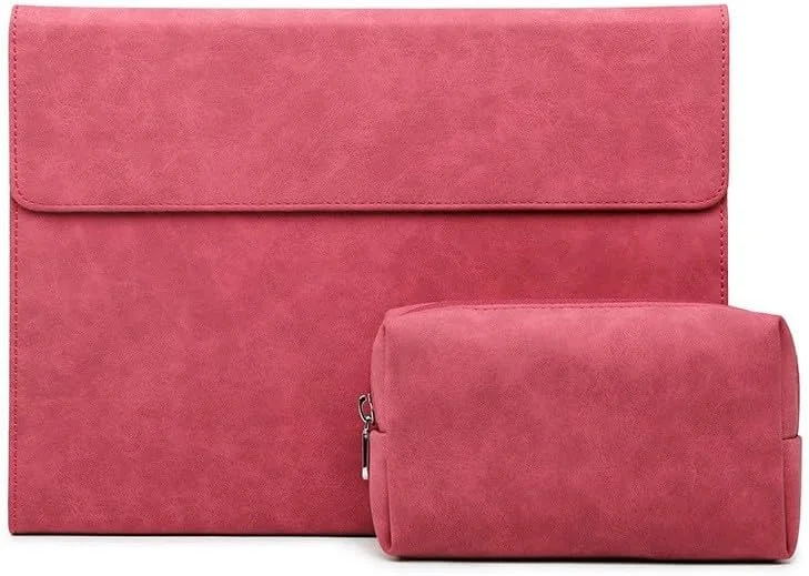 کیف چرمی Gruattreay سازگار با سامسونگ گلکسی تب S10 پلاس / S10+، کیف منبع تغذیه + کاور محافظ تبلت ضد افتادن با عملکرد خواب/بیدار شدن خودکار و عملکرد استند (قرمز)