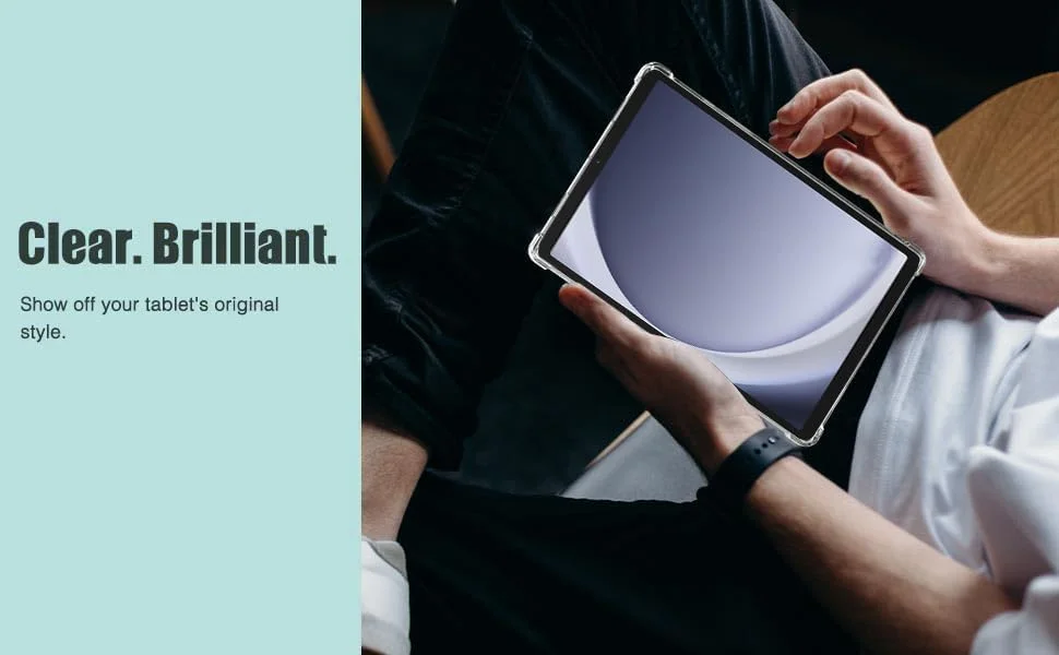 کاور محافظ ژله ای شفاف Muzz Tab A9 Plus مناسب برای تبلت سامسونگ گلکسی تب A9+ 11 اینچ، باریک و ضد ضربه برای گلکسی تب A9 پلاس (Tab A9 Plus 5G) کاور محافظ ژله ای شفاف Muzz Tab A9 Plus مناسب برای تبلت سامسونگ گلکسی تب A9+ 11 اینچ، باریک و ضد ضربه برای گلکسی تب A9 پلاس (Tab A9 Plus 5G)