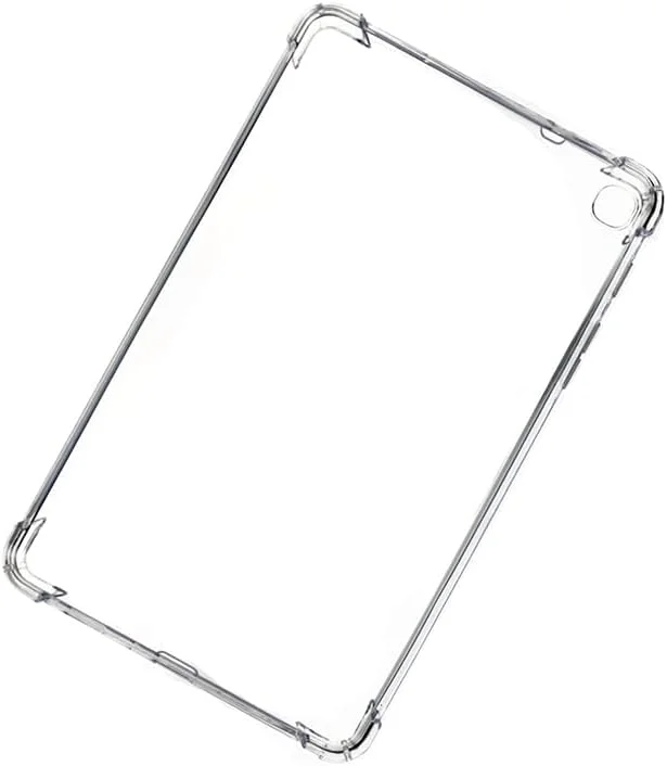 کاور محافظ تبلت الحسوشی سازگار با تبلت سامسونگ گلکسی تب S6 لایت 10.4 اینچ [2022] [SM-P613, SM-P619] [2020] [SM-P610N, SM-P615, SM-P610] کاور گوشه با سیلیکون نرم - شفاف…