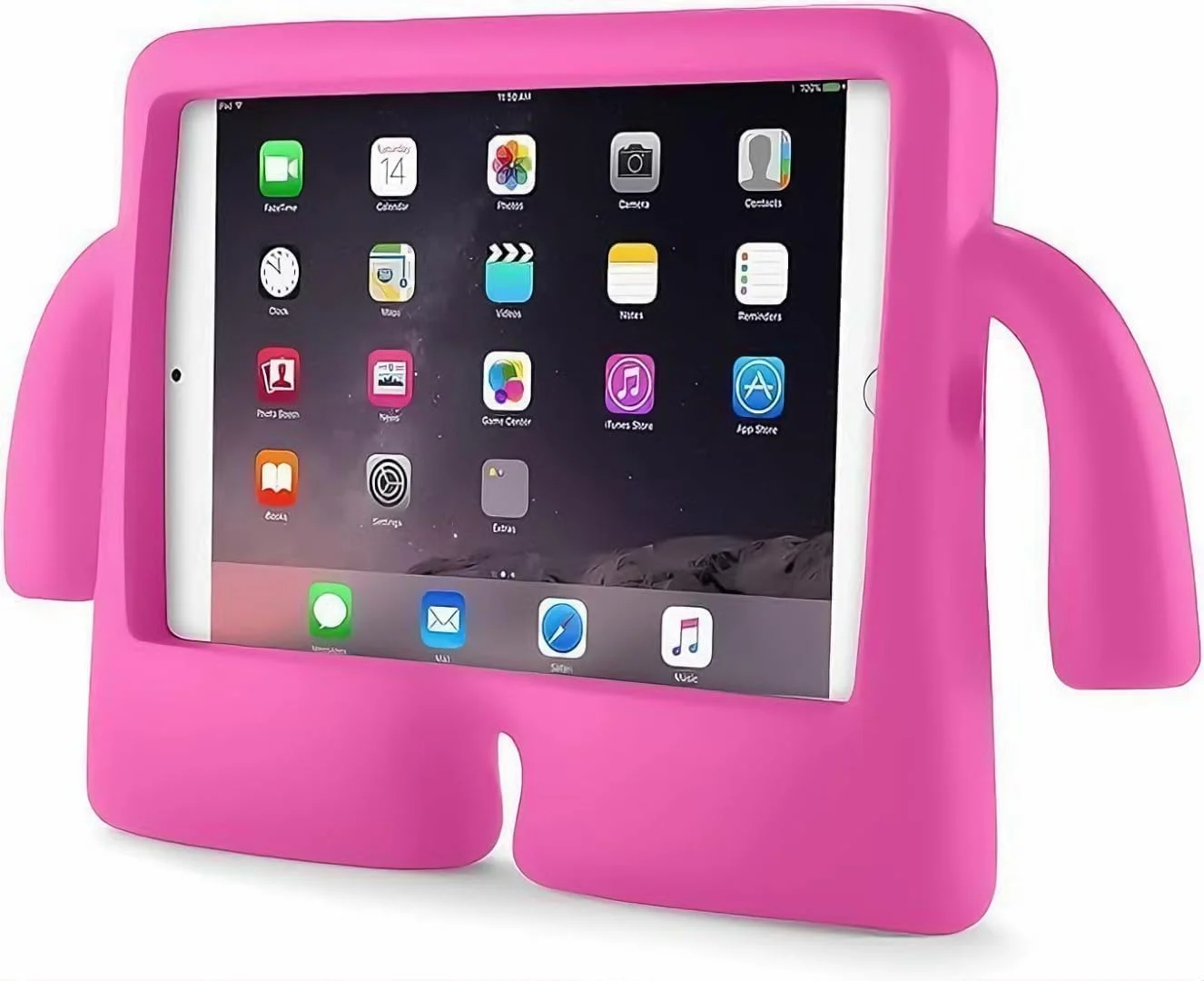 SmartGrist Kids Case for Samsung Galaxy Tab A7 S6 lite (2021), Lightweight Foam Handled Stand Shock Absorption Durable Kids Drop Protection Cover for Galaxy TabSAM-A8 10.5x200/x205 (Pink)