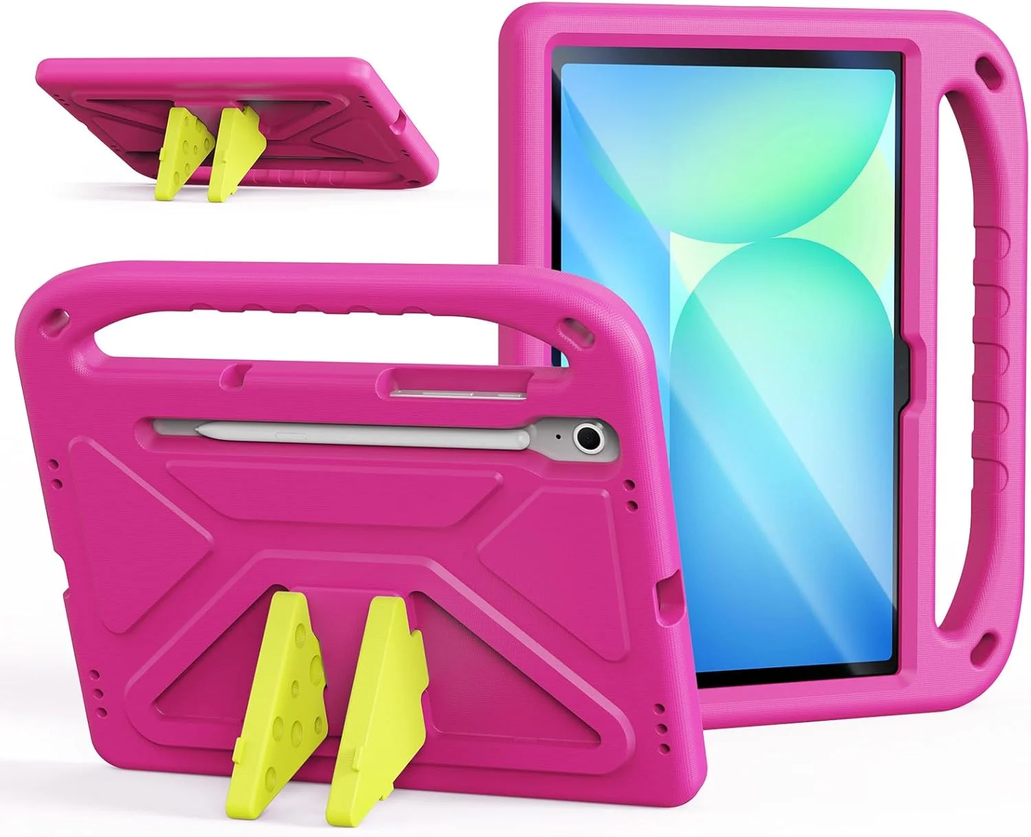 کاور محافظ تبلت کودکانه سری Puff DUX DUCIS برای سامسونگ گلکسی تب S10 Lite / S10 FE / S9 FE / S9/S8/S7 – کاور محافظ تبلت فوم EVA ضد ضربه با دسته، پایه تاشو و محافظت در برابر سقوط - آبی کاور محافظ تبلت کودکانه سری Puff DUX DUCIS برای سامسونگ گلکسی تب S10 Lite / S10 FE / S9 FE / S9/S8/S7 – کاور محافظ تبلت فوم EVA ضد ضربه با دسته، پایه تاشو و محافظت در برابر سقوط - آبی