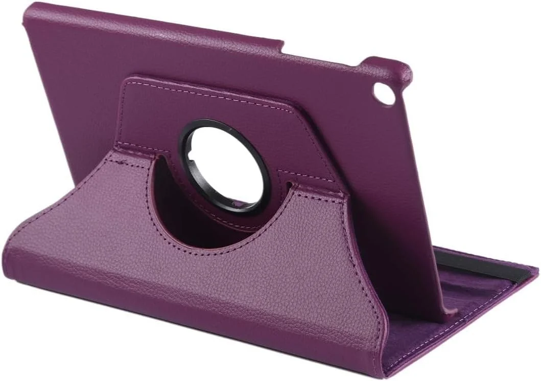 کاور تبلت سامسونگ گلکسی Tab A9، کاور 8.7 اینچی گلکسی Tab A9، کاور چرمی هوشمند تبلت با قابلیت چرخش 360 درجه برای سامسونگ گلکسی Tab A9 نسخه 2023 مدل SM-X110 SM-X115 SM-X117 (بنفش) کاور تبلت سامسونگ گلکسی Tab A9، کاور 8.7 اینچی گلکسی Tab A9، کاور چرمی هوشمند تبلت با قابلیت چرخش 360 درجه برای سامسونگ گلکسی Tab A9 نسخه 2023 مدل SM-X110 SM-X115 SM-X117 (بنفش)