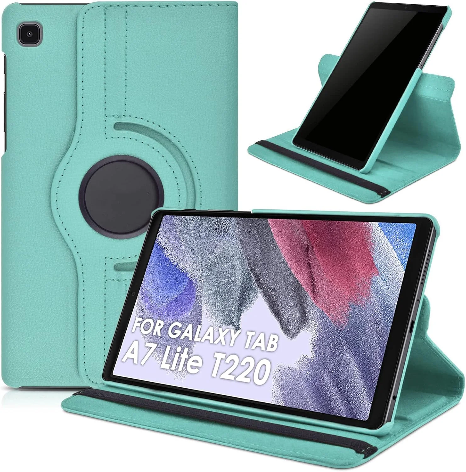کیف چرخشی 360 درجه KATUMO سازگار با Samsung Galaxy Tab A7 Lite 8.7 اینچ 2021 (-T220/T225)، کیف کتابی با قابلیت بیدار شدن خودکار، کاور هوشمند برای تبلت Samsung Tab A7 Lite 8.7 کیف چرخشی 360 درجه KATUMO سازگار با Samsung Galaxy Tab A7 Lite 8.7 اینچ 2021 (-T220/T225)، کیف کتابی با قابلیت بیدار شدن خودکار، کاور هوشمند برای تبلت Samsung Tab A7 Lite 8.7