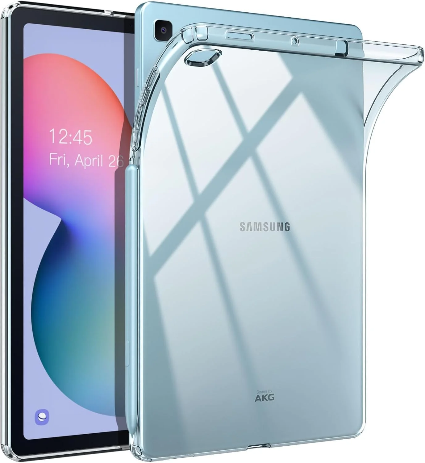 کاور شفاف تبلت سامسونگ گلکسی تب S6 لایت Next Store سازگار با مدل های 2024/2022/2020، کاور محافظ پشتی TPU باریک و سبک برای تبلت 10.4 اینچی گلکسی تب S6 لایت