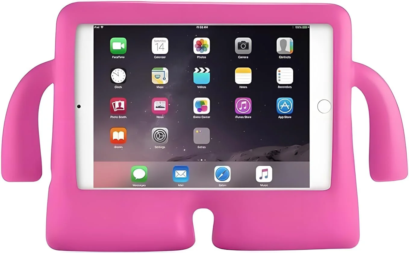 Next Store Cover for Samsung Galaxy Tab A9 Plus Cover Case 11 inch, Shockproof Rugged Protective Case for Kids Girls Boys (Pink)