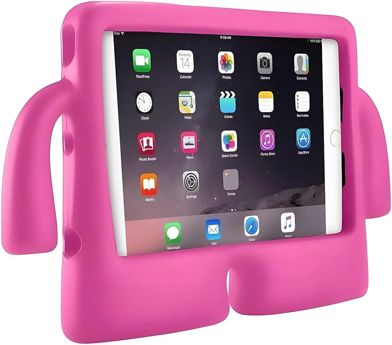 Next Store Cover for Samsung Galaxy Tab A9 Plus Cover Case 11 inch, Shockproof Rugged Protective Case for Kids Girls Boys (Pink)