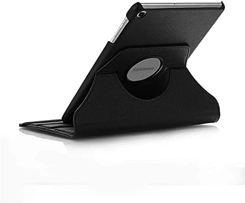 کاور چرخشی 360 درجه تبلت سامسونگ گلکسی تب A7 لایت 8.7 T220 T225 مدل هوشمند PU (مشکی)