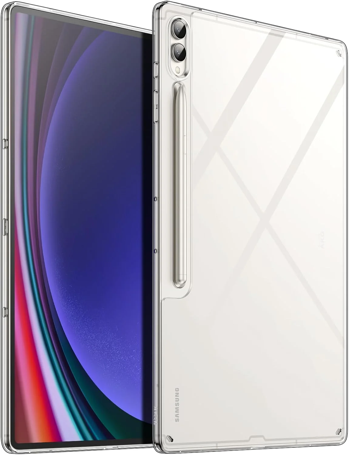 کاور شفاف JETech برای تبلت سامسونگ گلکسی تب S10 Ultra/تب S9 Ultra سایز 14.6 اینچ، کاور باریک شفاف ضد زردی با پشت PC سخت و بامپر TPU نرم، پشتیبانی از شارژ بی سیم S Pen (شفاف) کاور شفاف JETech برای تبلت سامسونگ گلکسی تب S10 Ultra/تب S9 Ultra سایز 14.6 اینچ، کاور باریک شفاف ضد زردی با پشت PC سخت و بامپر TPU نرم، پشتیبانی از شارژ بی سیم S Pen (شفاف)