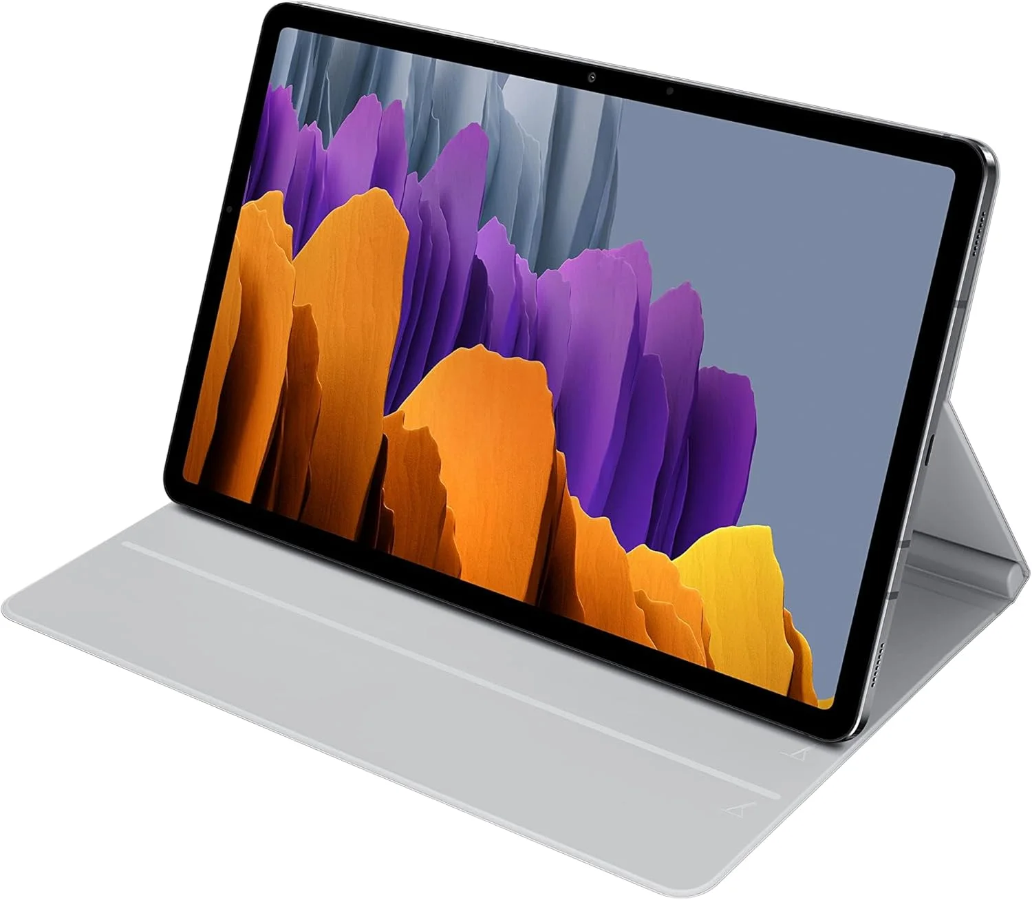 کاور کتابی تبلت سامسونگ گلکسی تب S8 / S7 - کاور اصلی تبلت سامسونگ - خاکستری روشن کاور کتابی تبلت سامسونگ گلکسی تب S8 / S7 - کاور اصلی تبلت سامسونگ - خاکستری روشن