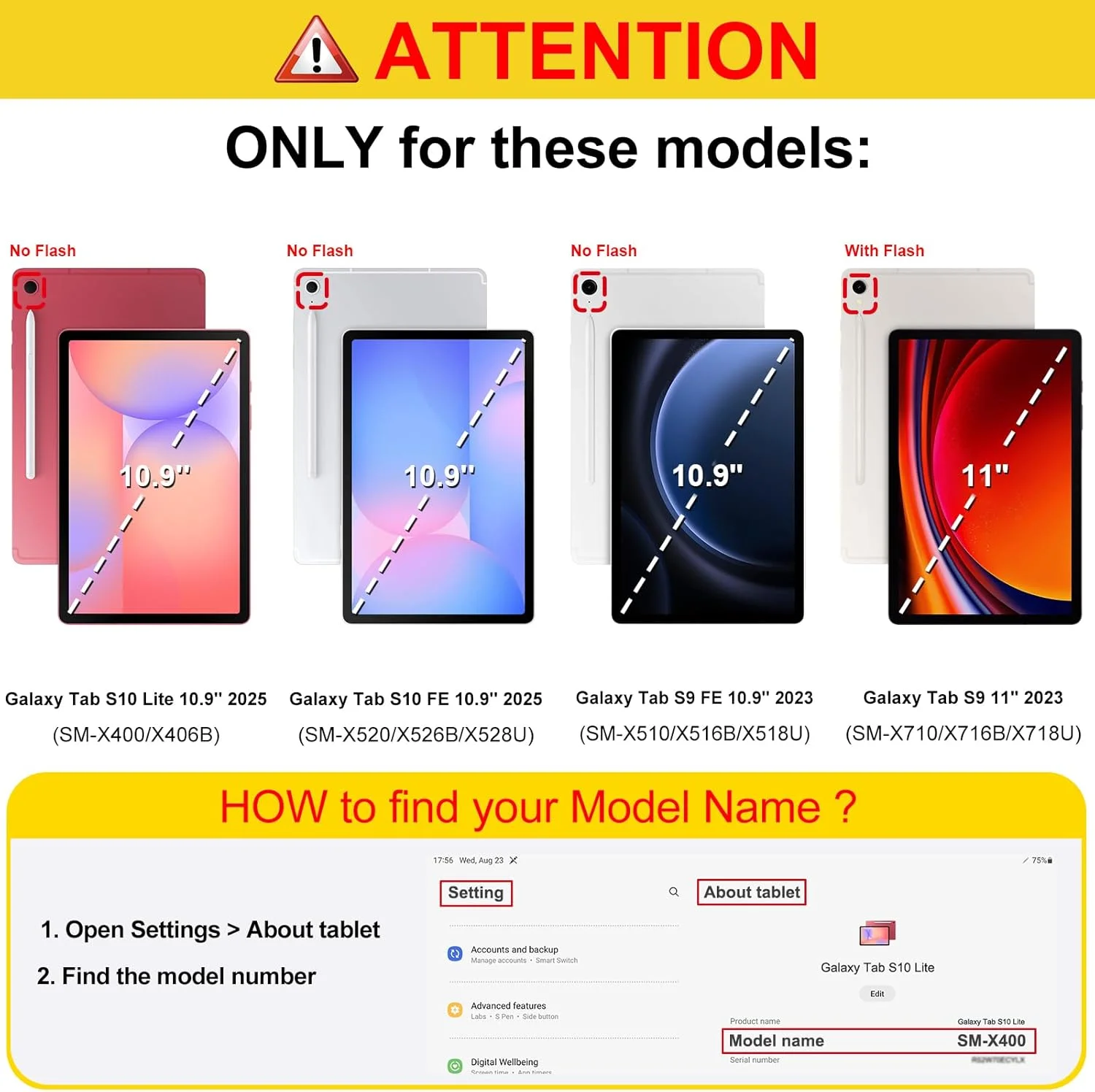 کاور باریک ترکیبی Fintie برای تبلت سامسونگ گلکسی تب S9 FE 5G سایز 10.9 اینچ / گلکسی تب S9 سایز 11 اینچ 2023، دارای جای قلم S، کاور ضد ضربه با پشت شفاف، قابلیت بیدار شدن/به خواب رفتن خودکار، طرح سنگ مرمر یاسی