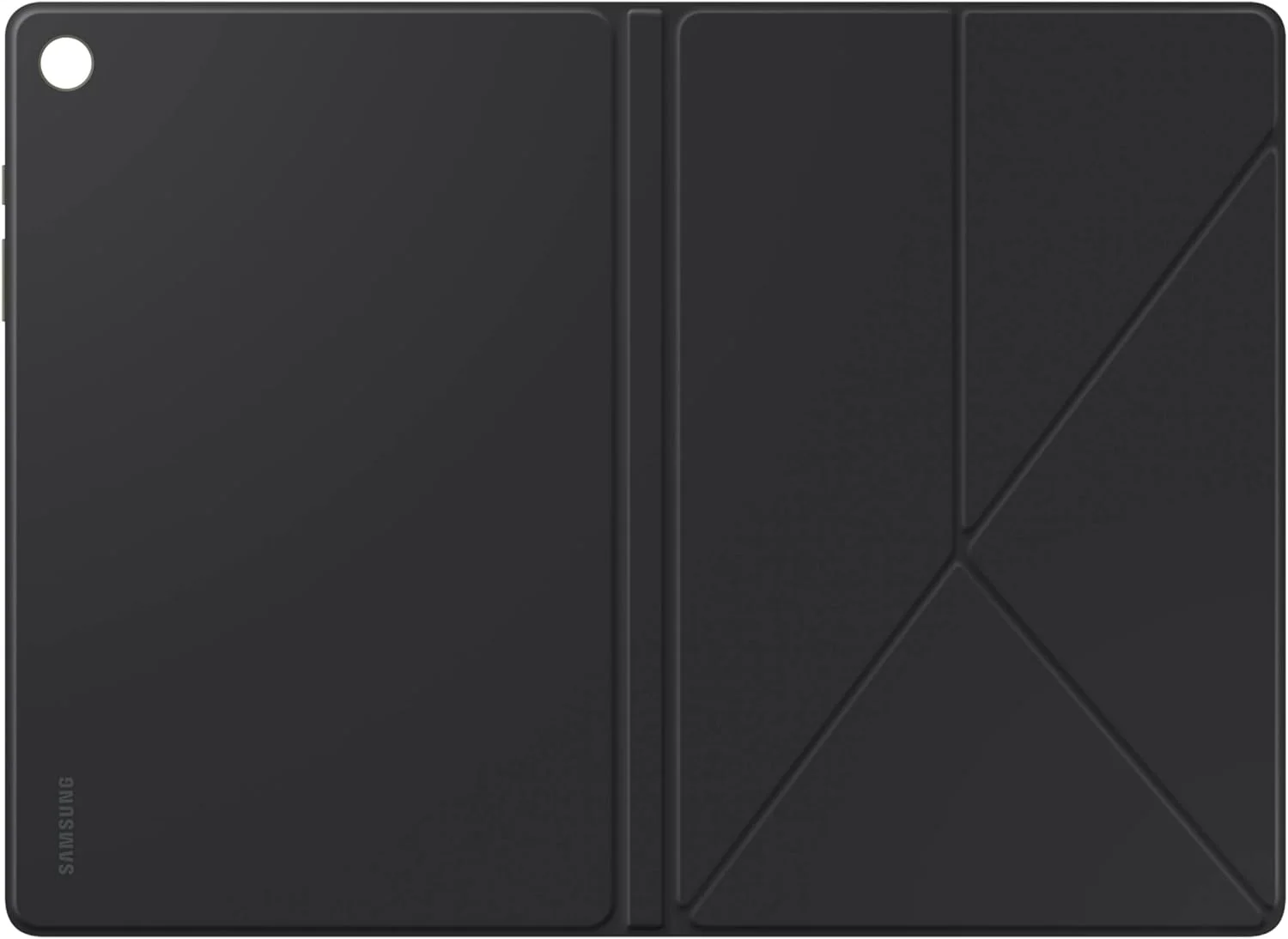 کاور کتابی تبلت سامسونگ گلکسی تب A9+، محافظ تبلت، پایه تاشو با حالت های افقی و عمودی، محافظت در برابر ضربه و خراش، روشن/خاموش شدن خودکار صفحه نمایش، نسخه ایالات متحده، مشکی